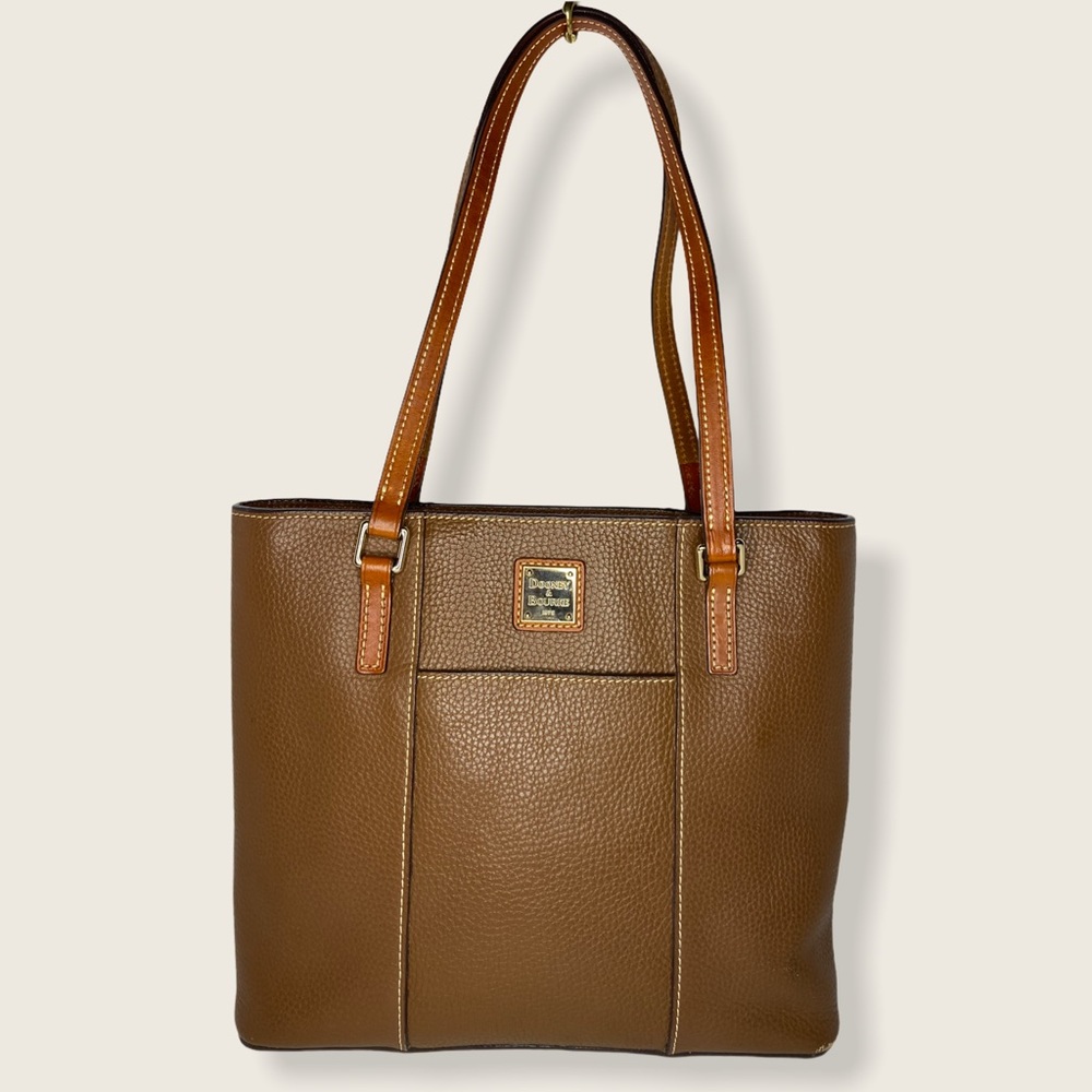Dooney and Bourke Tan Brown Lexington Tote